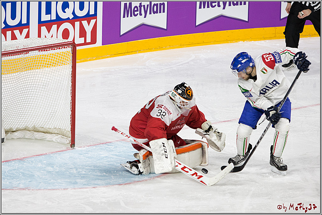 IIHF WM 2017, Daenemark - Italien, 15.05.2017